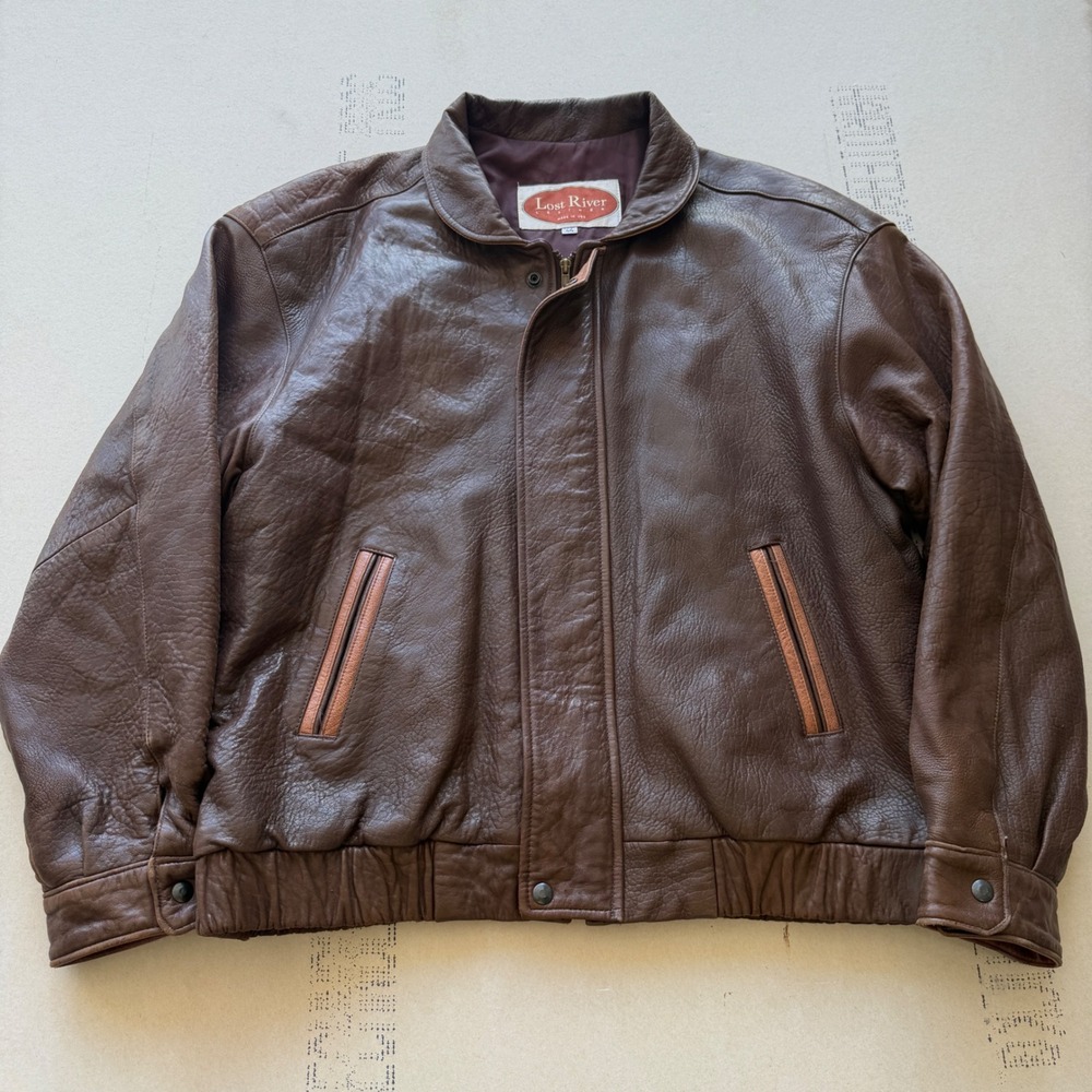 Vintage Lost River Leather Jacket